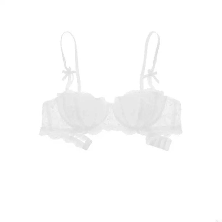 Balconette Lace Shelf Bra | Low-Cut Underwire Push-Up Duo