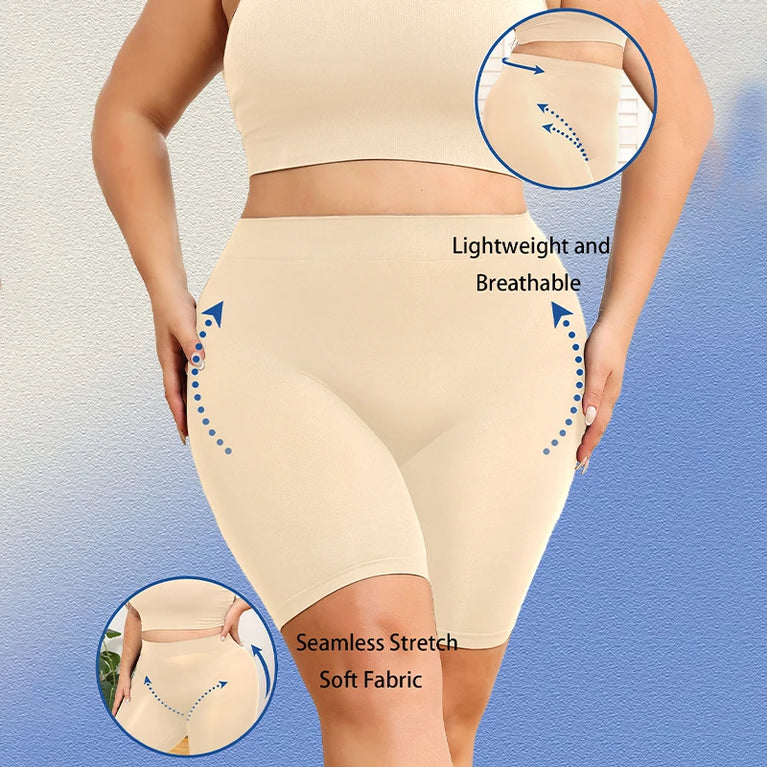 High-Waist Shapewear Shorts | Tummy Control & Anti-Chafing Shaper