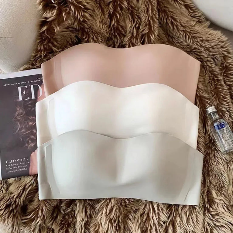 Strapless Seamless Bra – Versatile Wireless Support