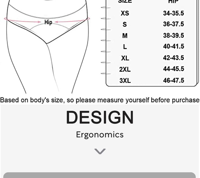 High-Waist 5-Layer Menstrual Briefs – Ultra-Absorbent Breathable Physiological Panties