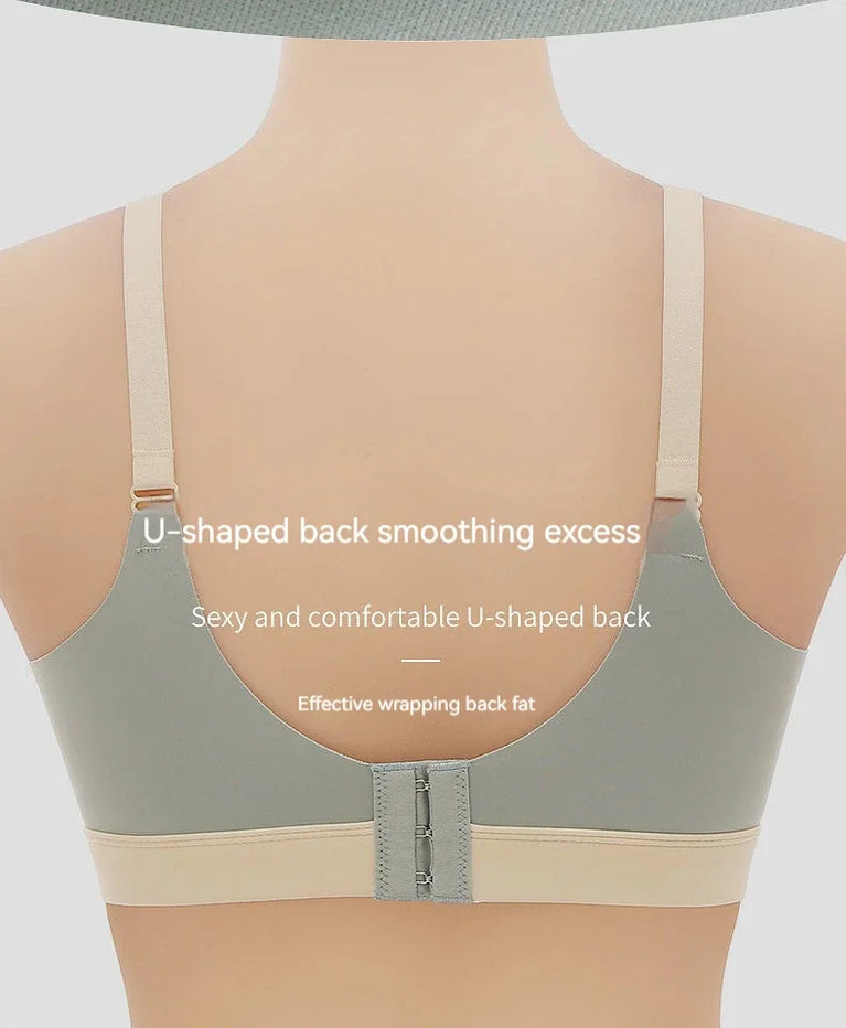 Dual-Closure Nursing Bra – Organic Cotton & Wireless Support