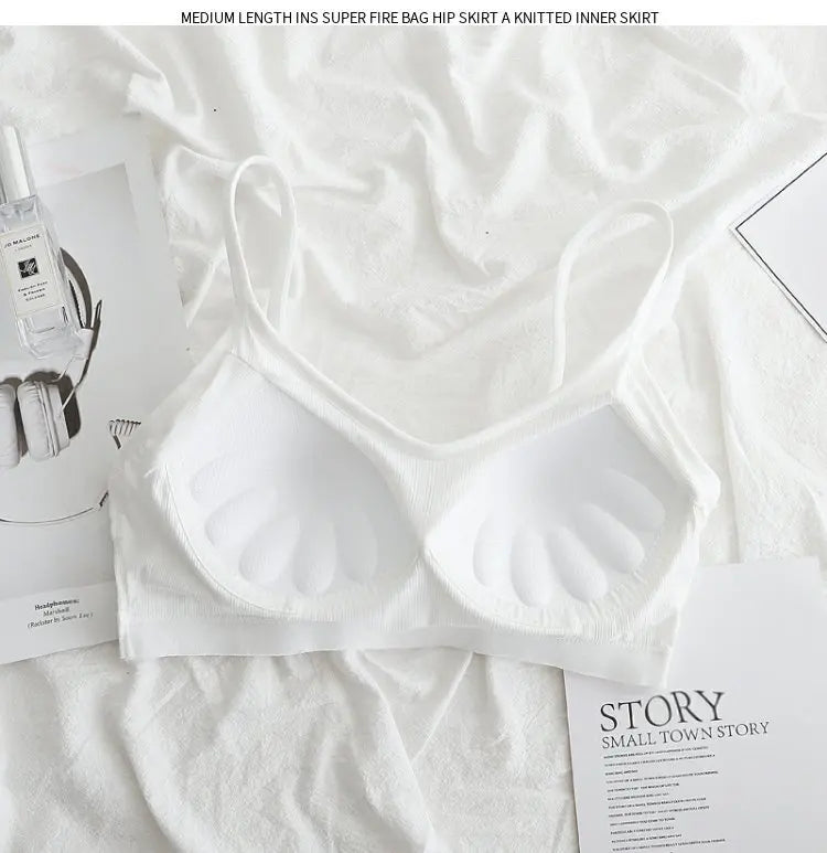 Ice Silk Seamless U-Shape Bra | Breathable Summer Sport Vest