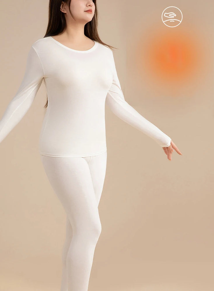 Women’s Viscose Thermal Top | Plus Size Slim-Fit Autumn Base