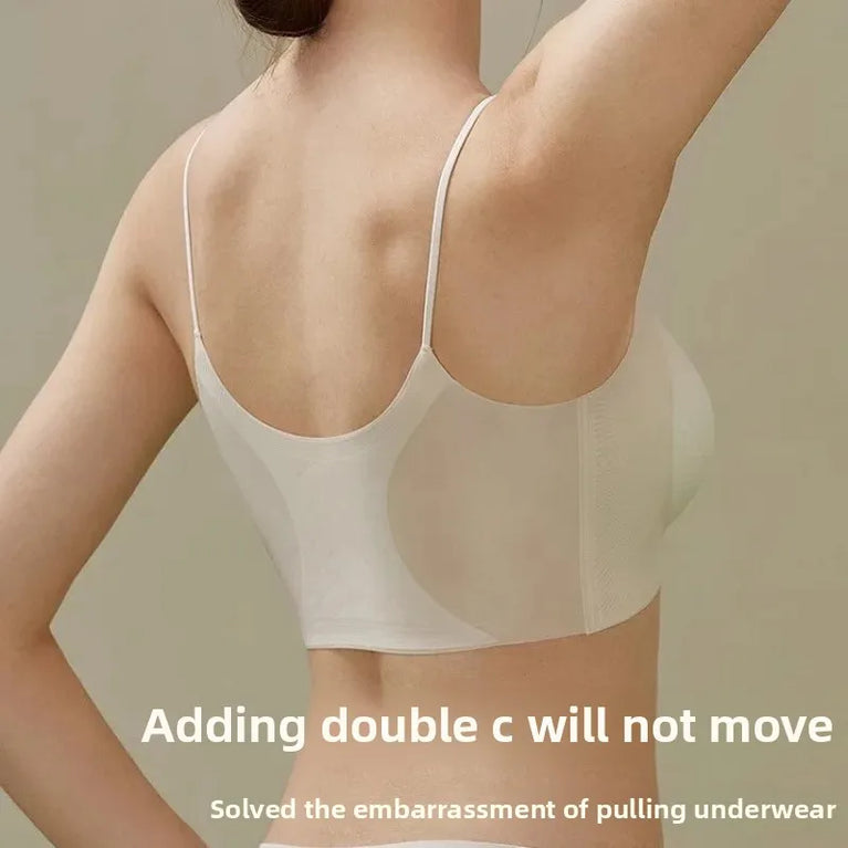 Cooling Ice Silk Seamless Bra | Lightweight Wireless Push-Up