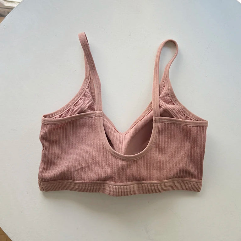 Pure Cotton Wireless Seamless Bra – Lightweight Everyday Comfort