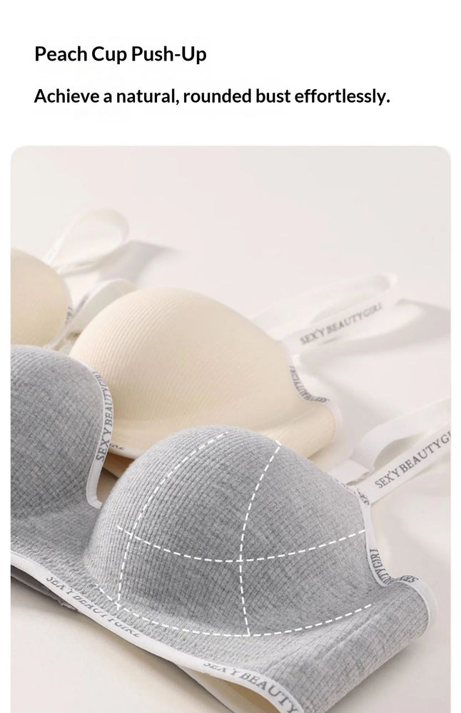 Seamless Strapless Bra – Wireless French-Style Elegance