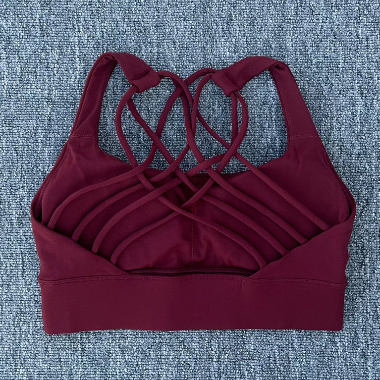 Seamless Performance Sports Bra – Lightweight Fitness Support