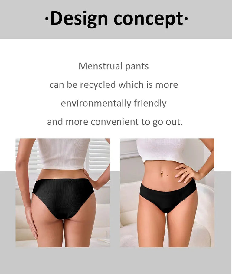 Period Swimwear | 4-Layer Leakproof Seamless Bikini