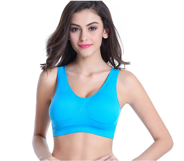 3PCS Seamless Sports Bra | Hollow-Out Breathable Plus Size