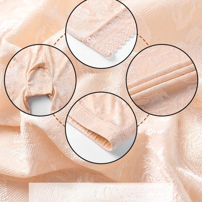 Anti-Chafing Ice Silk Safety Shorts | High-Waist Seamless Boxers