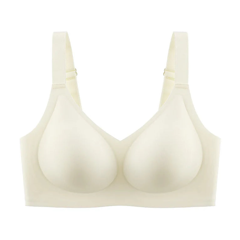 Ice Silk Wireless Shapely Bra | Anti-Sagging Full-Cup Support