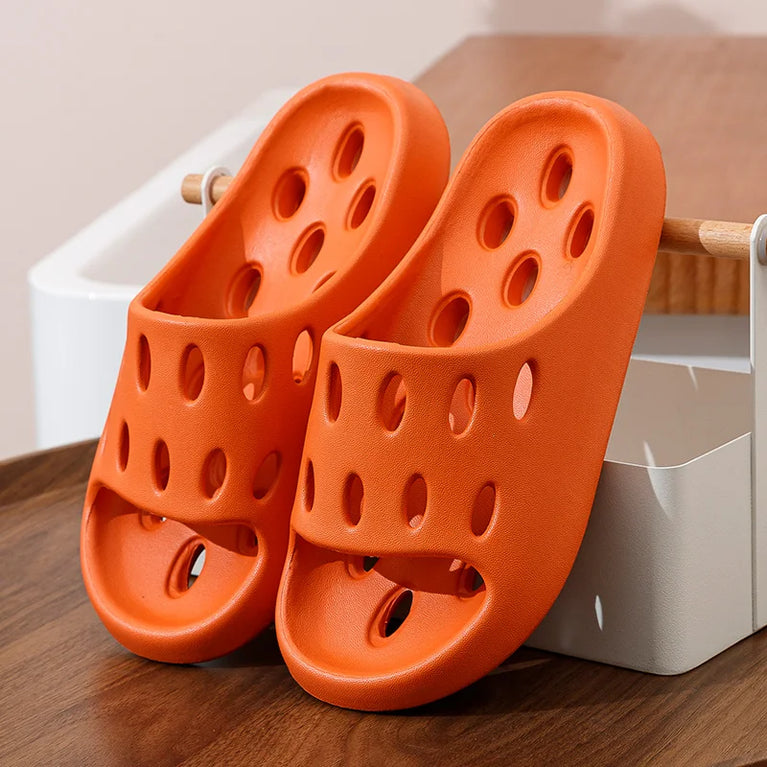 Quick-Dry Bathroom Slides | Odour-Free Lightweight EVA Slippers