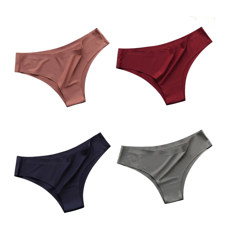 Seamless Performance Briefs – Low-Rise Invisible Support