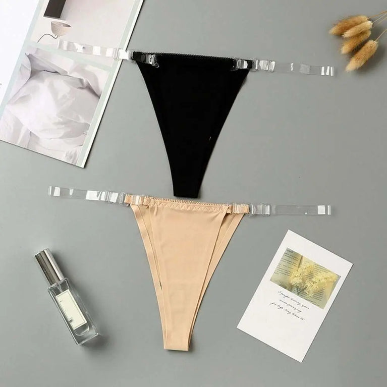 Ice Silk Bikini Thongs – Low-Rise Ultra-Thin Seamless G-Strings