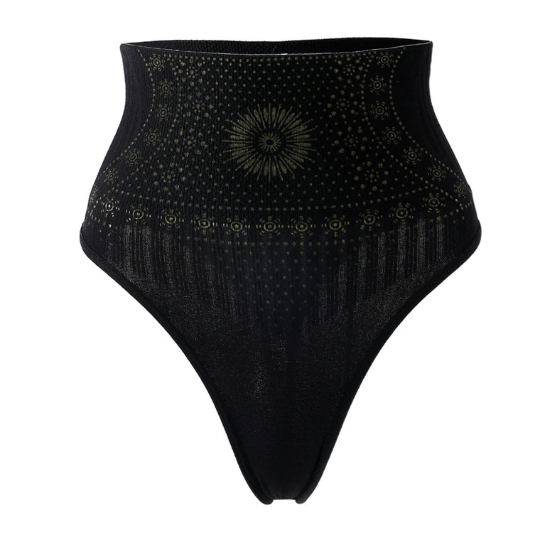 Flarixa High-Rise Shaping Thong | Seamless Tummy Control