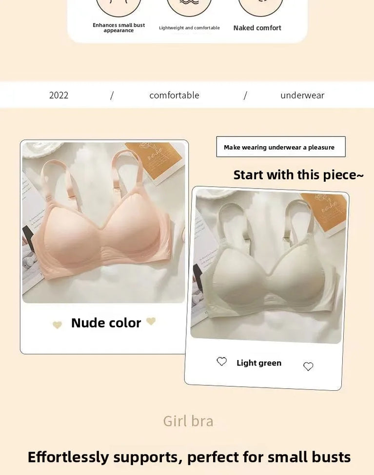 Seamless Sweetheart Invisible Bra | Anti-Sagging Support