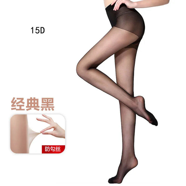 Ultra-Thin Anti-Hook Tights | 0D–30D Sheer Summer Pantyhose