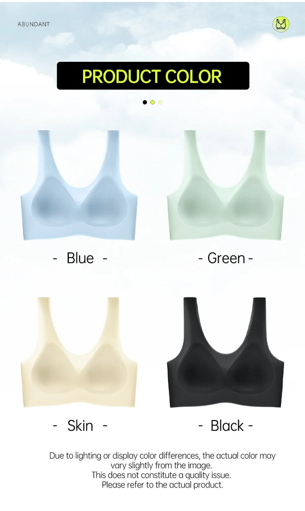 Ultra-Thin Seamless Bralette | Wireless Summer Sleep Bra