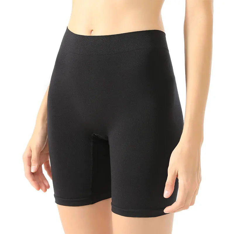 High-Waist Lace Shorts | Anti-Chafing Safety Boxers