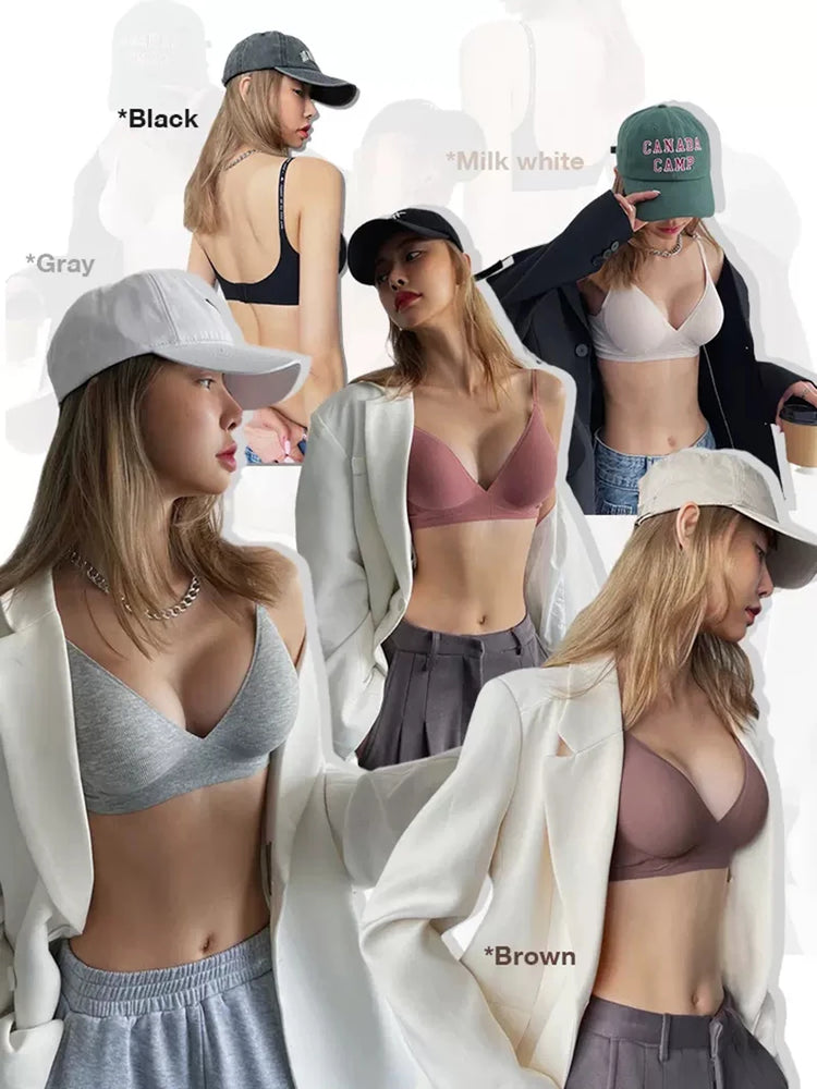 Seamless "Zero Pressure" Bra – Silky Wireless Support