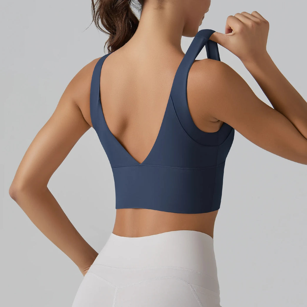Yoga Tank Top | Push-Up Fitness Sports Bra