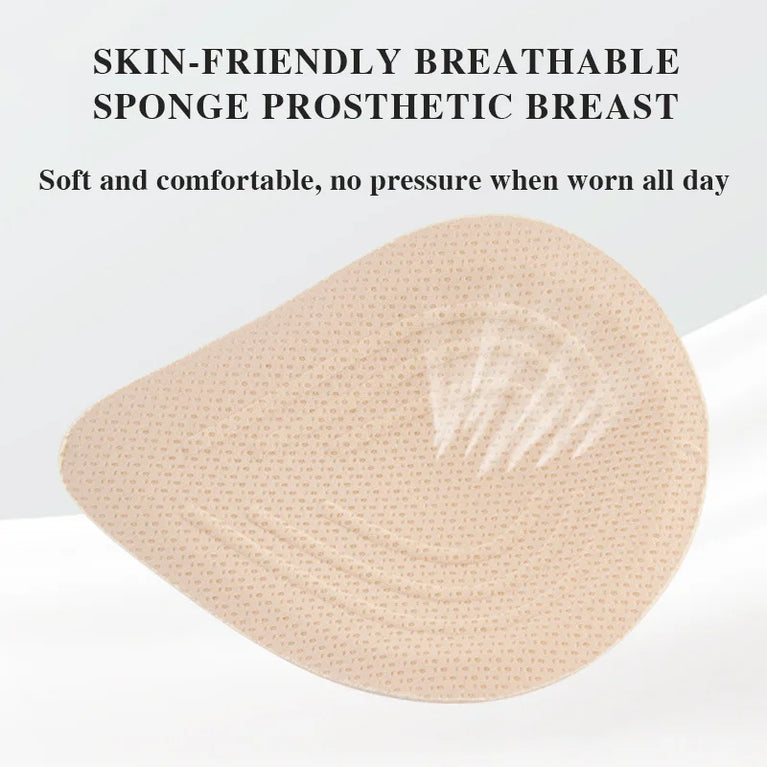 Post-Mastectomy Front-Zipper Bra – Seamless Wireless Recovery Support