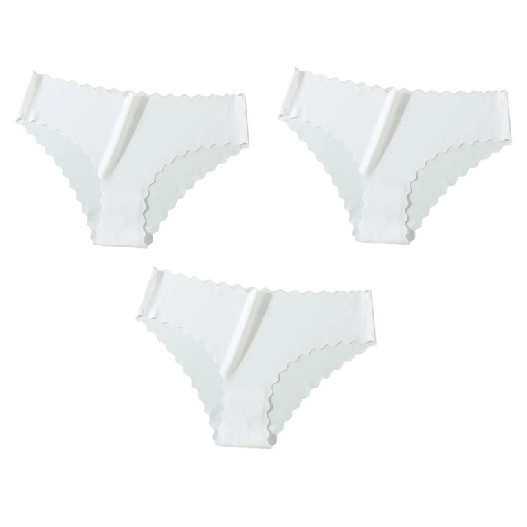 3pc Seamless Briefs | Low-Waist Soft Thin Panties