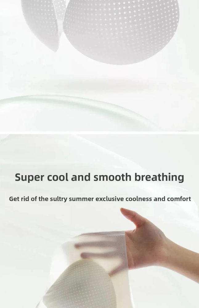 Cooling Ice Silk Seamless Bra | Lightweight Wireless Push-Up