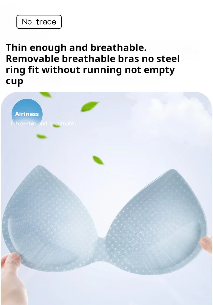 Summer Ice Silk Bralette | Seamless Air-Cooling Push-Up