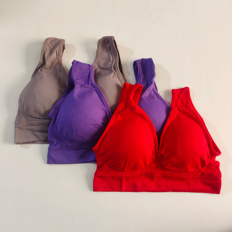Ultimate Seamless Comfort Bra – Wire-Free All-Day Support