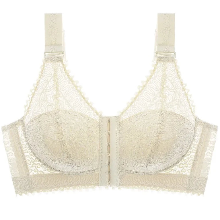 Lightweight Front-Buckle Bra | Anti-Sagging Full-Cup Support