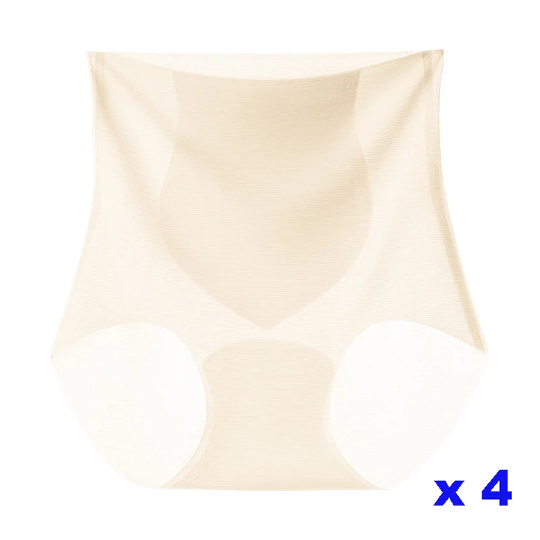 High-Rise Seamless Smoothing Briefs – Tummy-Control Invisible Support