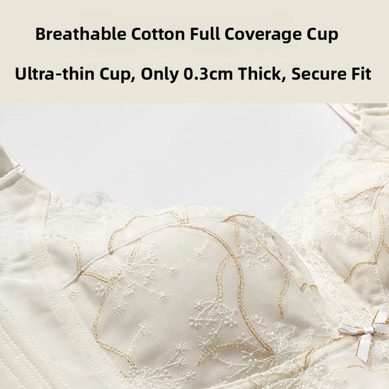 Full Coverage Wireless Slimming Bra | Anti-Slip Side Support
