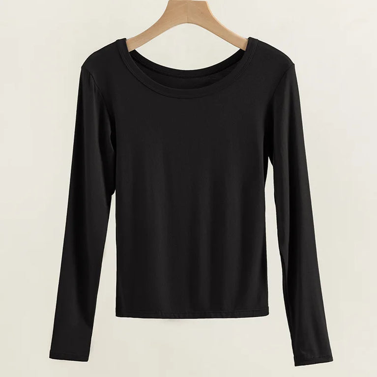 Women’s Viscose Thermal Top | Plus Size Slim-Fit Autumn Base