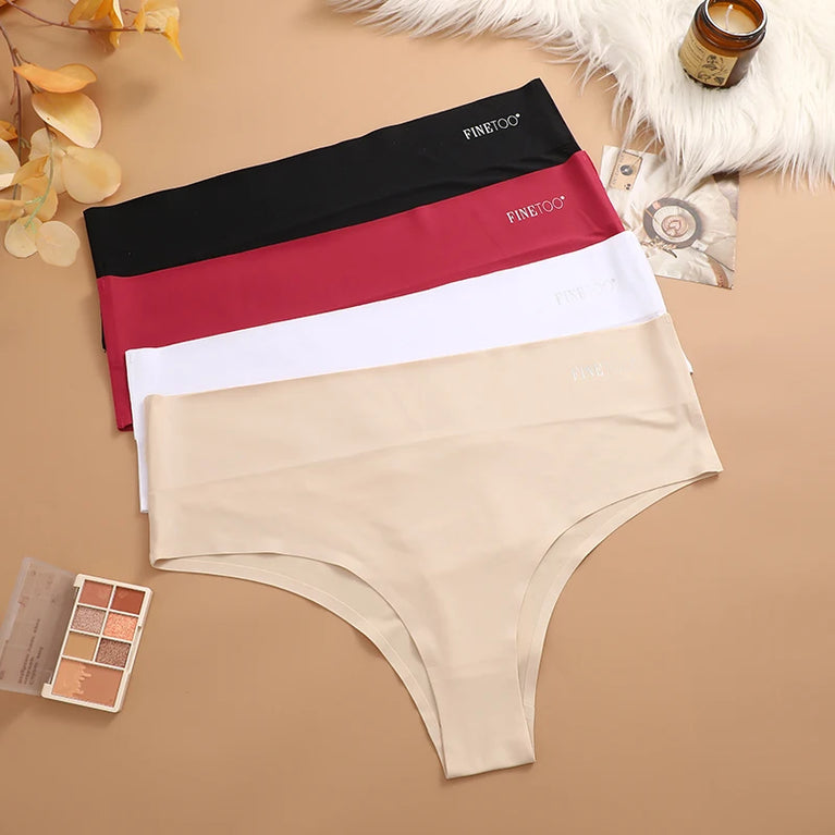Ice Silk Seamless Panties | Ultra-Thin Brazilian Briefs