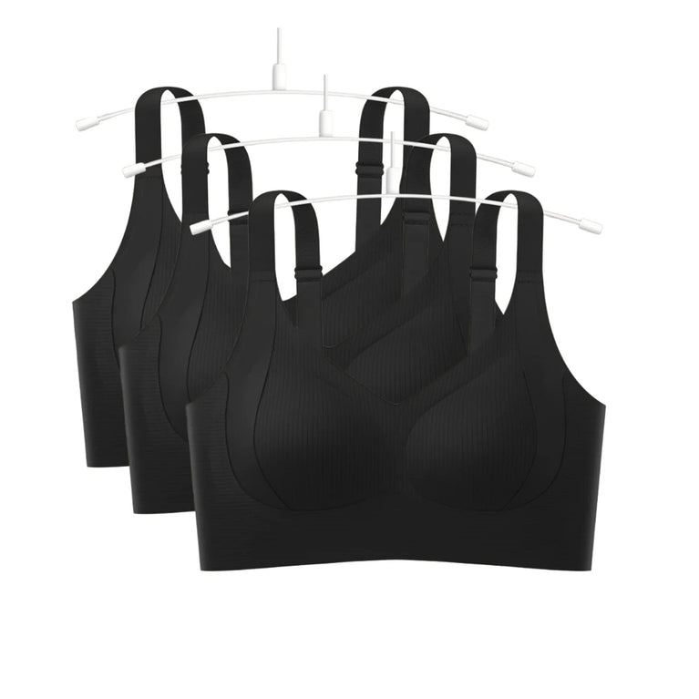 Seamless Push-Up Bra – High-Support Wireless Foundation