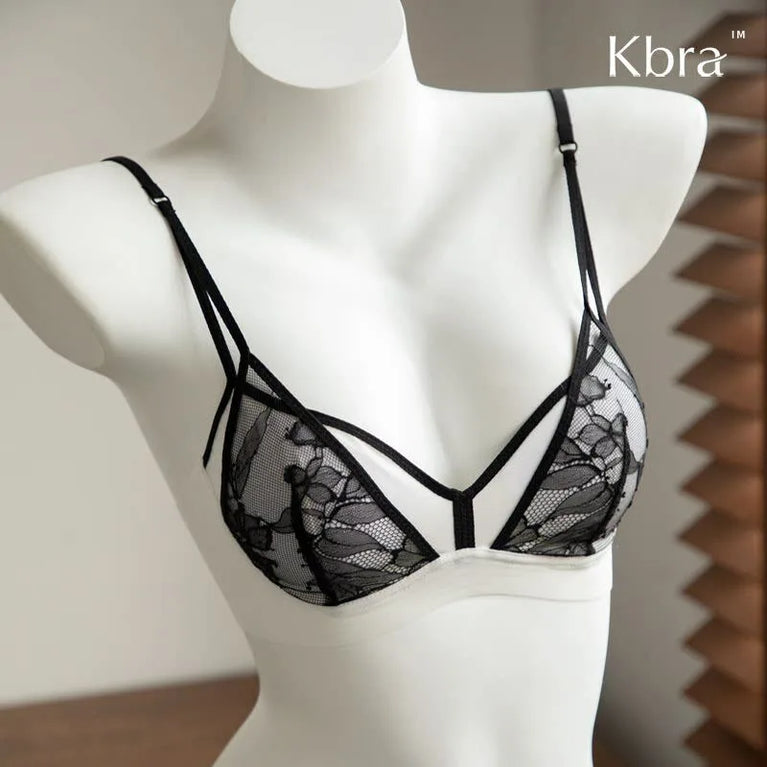 Lace Triangle Bralette Set | Sexy Wire-Free Summer Lingerie