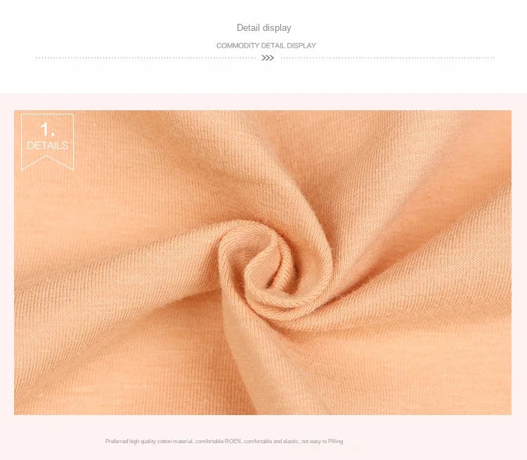 4-Pack Cotton Panties | High-Waist Abdominal Shaper