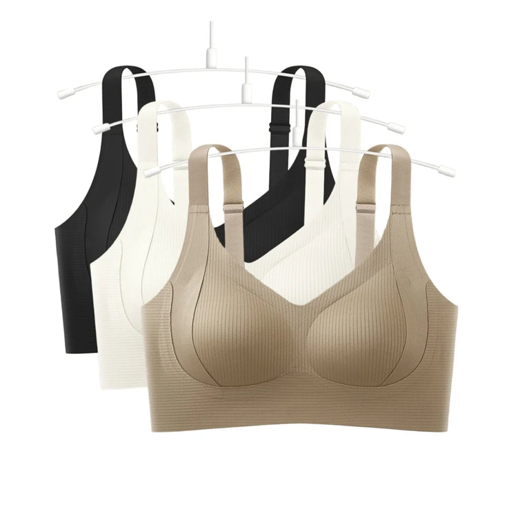 Seamless Push-Up Bra – High-Support Wireless Foundation