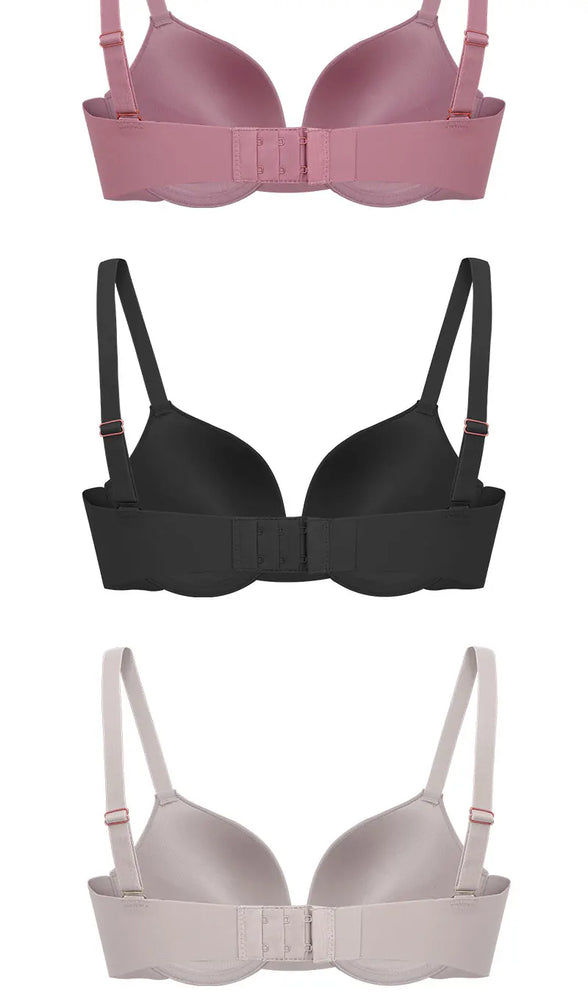 Seamless Push-Up Bra – Wireless Everyday Support