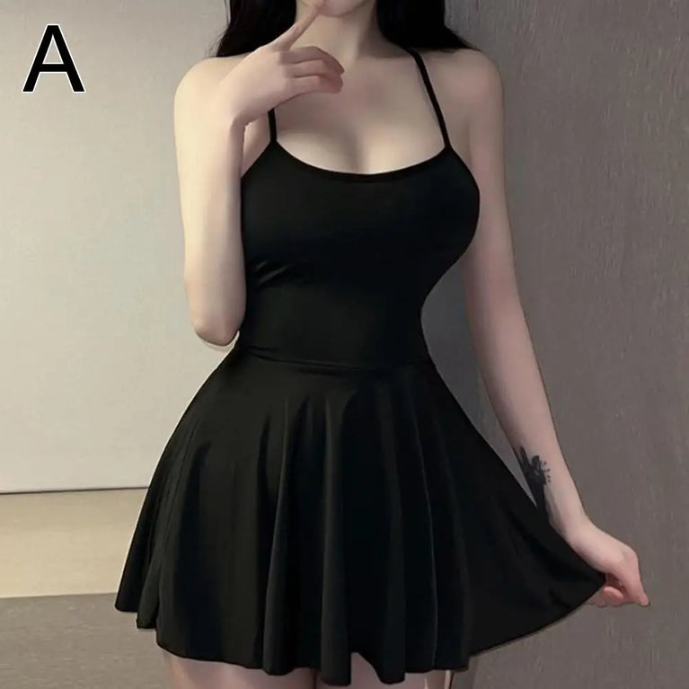 Satin Slip Dress Mini Camisole Nightwear for Women Summer