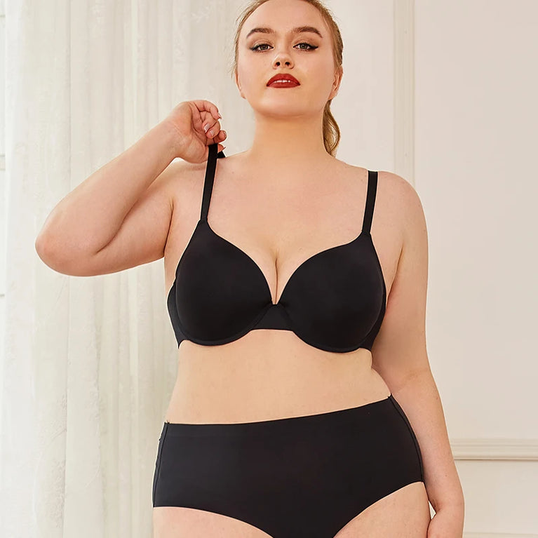 Seamless Push-Up Bra – Wireless Everyday Support