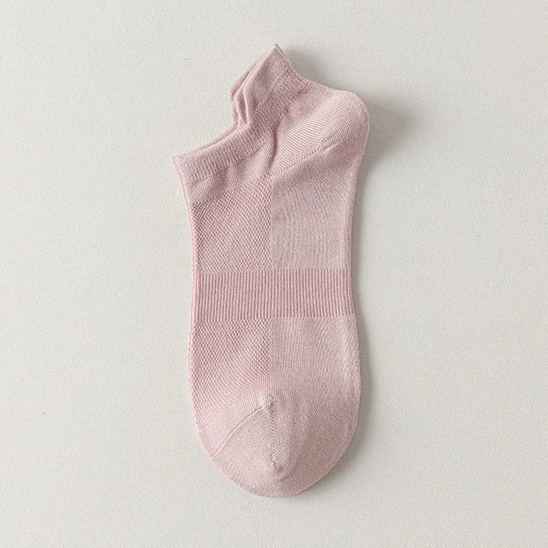 Bamboo Fiber Socks | 5-Pack Invisible Summer Liner