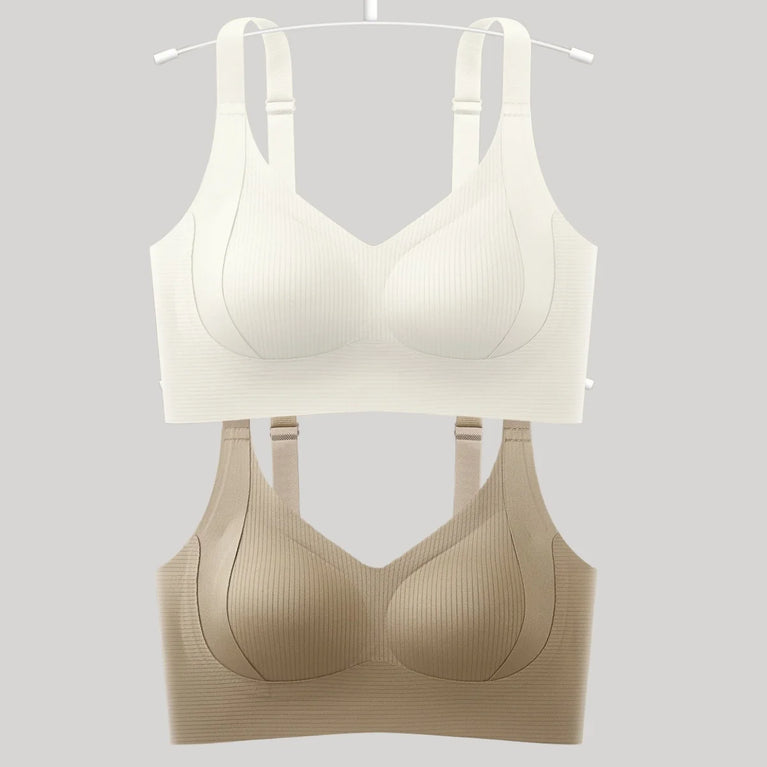 Seamless Push-Up Bra – High-Support Wireless Foundation
