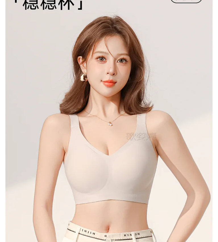 Seamless Full-Cup Minimizer Bra – Sleek Wire-Free Support