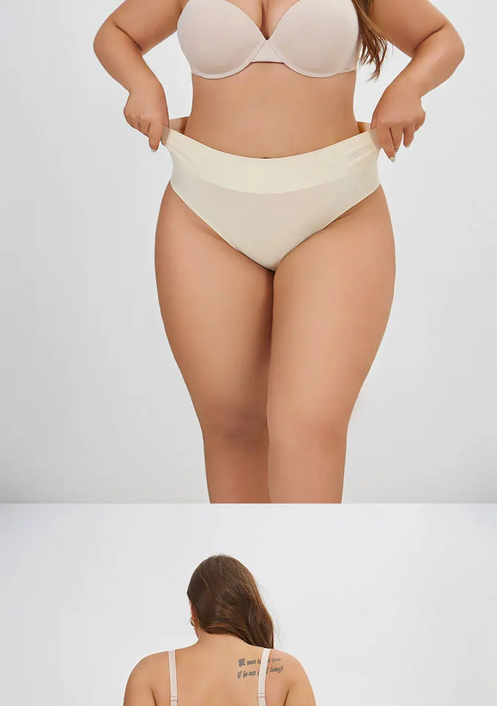 Ice Silk Seamless Panties | Ultra-Thin Brazilian Briefs