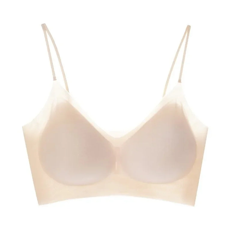 Cooling Ice Silk Seamless Bra | Lightweight Wireless Push-Up
