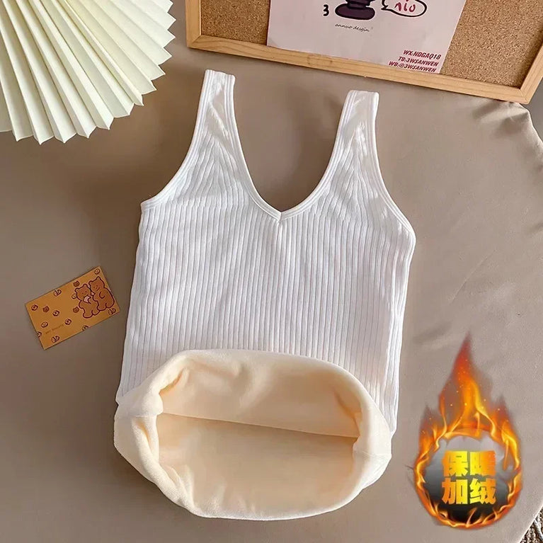 Thermal Underwear Vest Thermo Lingerie Warm Inner Wear Top