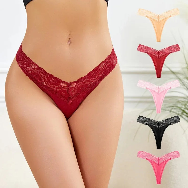 Soft Cotton Patchwork Briefs – Low-Rise Comfort Knickers