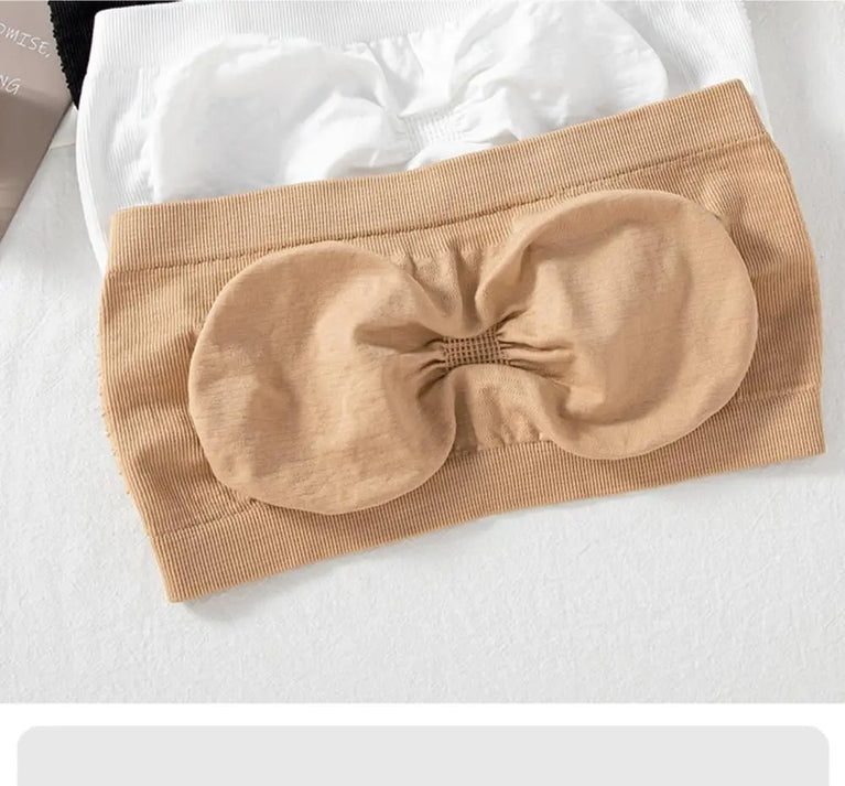Seamless Ultra-Lightweight Bandeau – Breathable Wireless Support